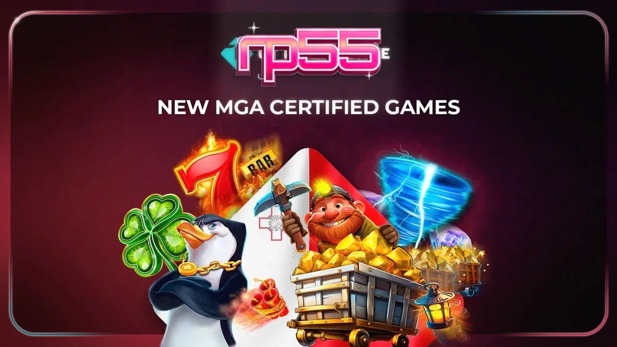 Deretan mesin slot digital dengan tema klasik dan modern
